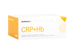 QuikRead go CRP+Hb, 50 teszt kapillárisokkal és dugattyúkkal