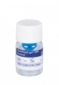 QUIKREAD GO BLUE CRP CONTROL (kontrollanyag) 